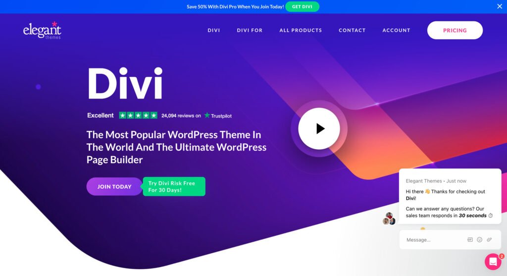 Divi WordPress Theme